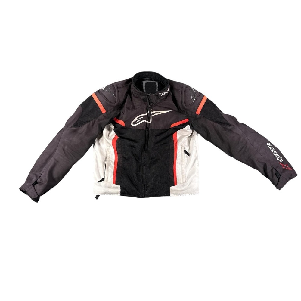 Alpinestars T-GP Plus R v2 Air Jacket Mens‎ Large Black Red Mesh Motorcycle Gear